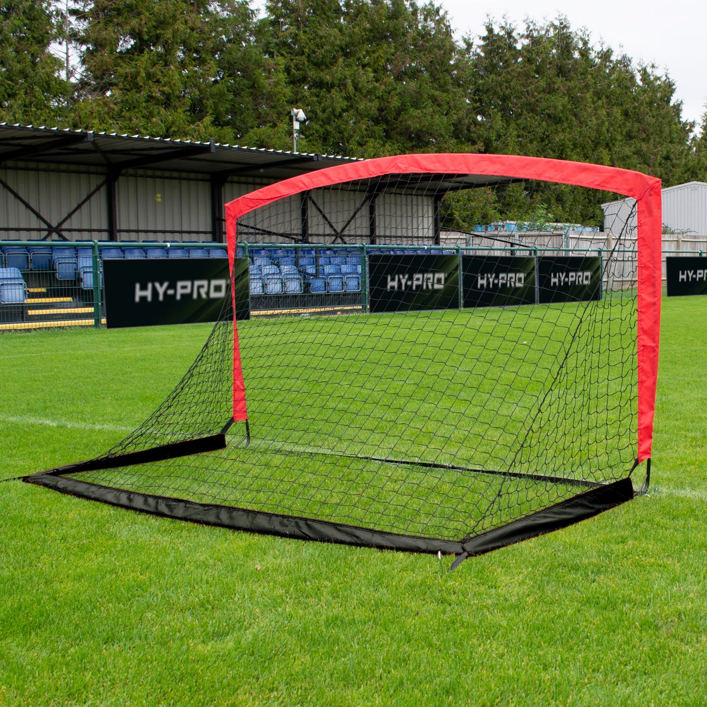 Hy-Pro 9ft x 5ft Pop Up Flexi Goal - Black