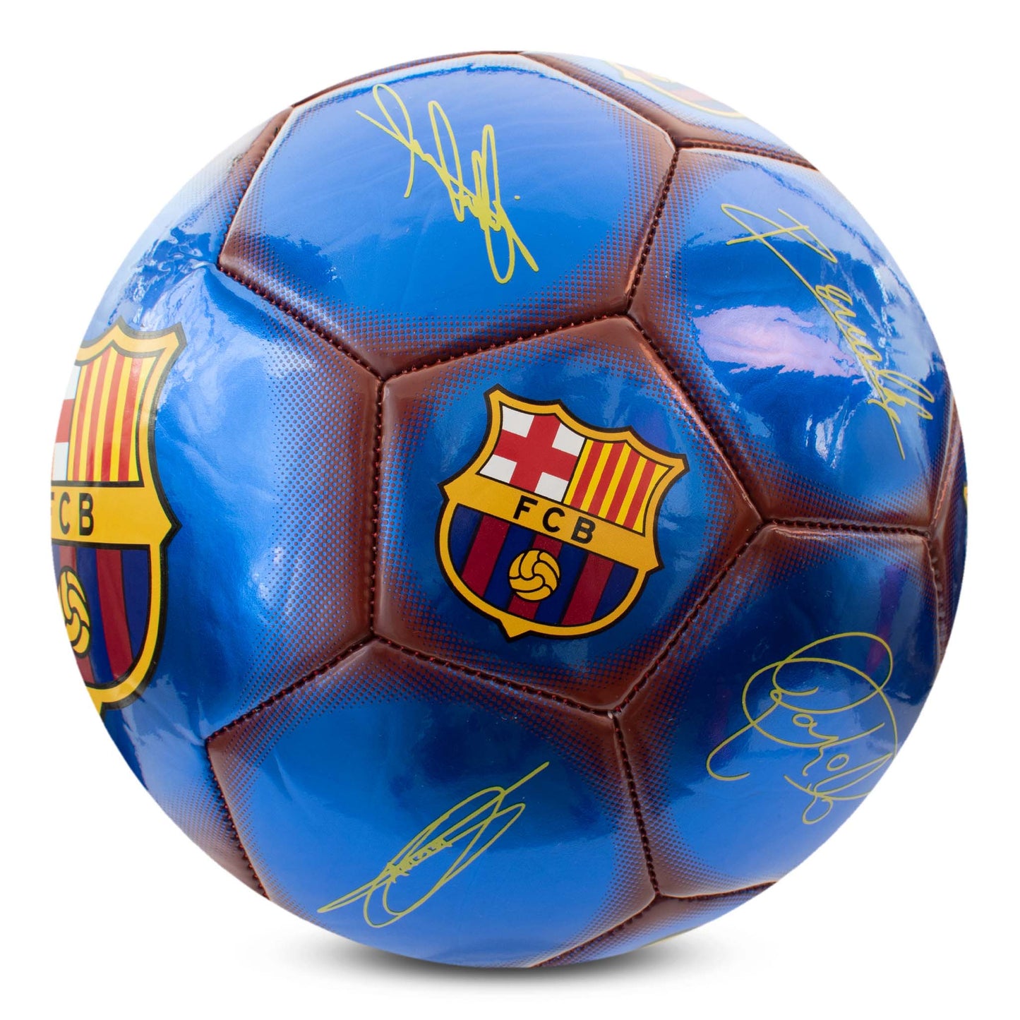 Barcelona Classic Metallic Signature Football