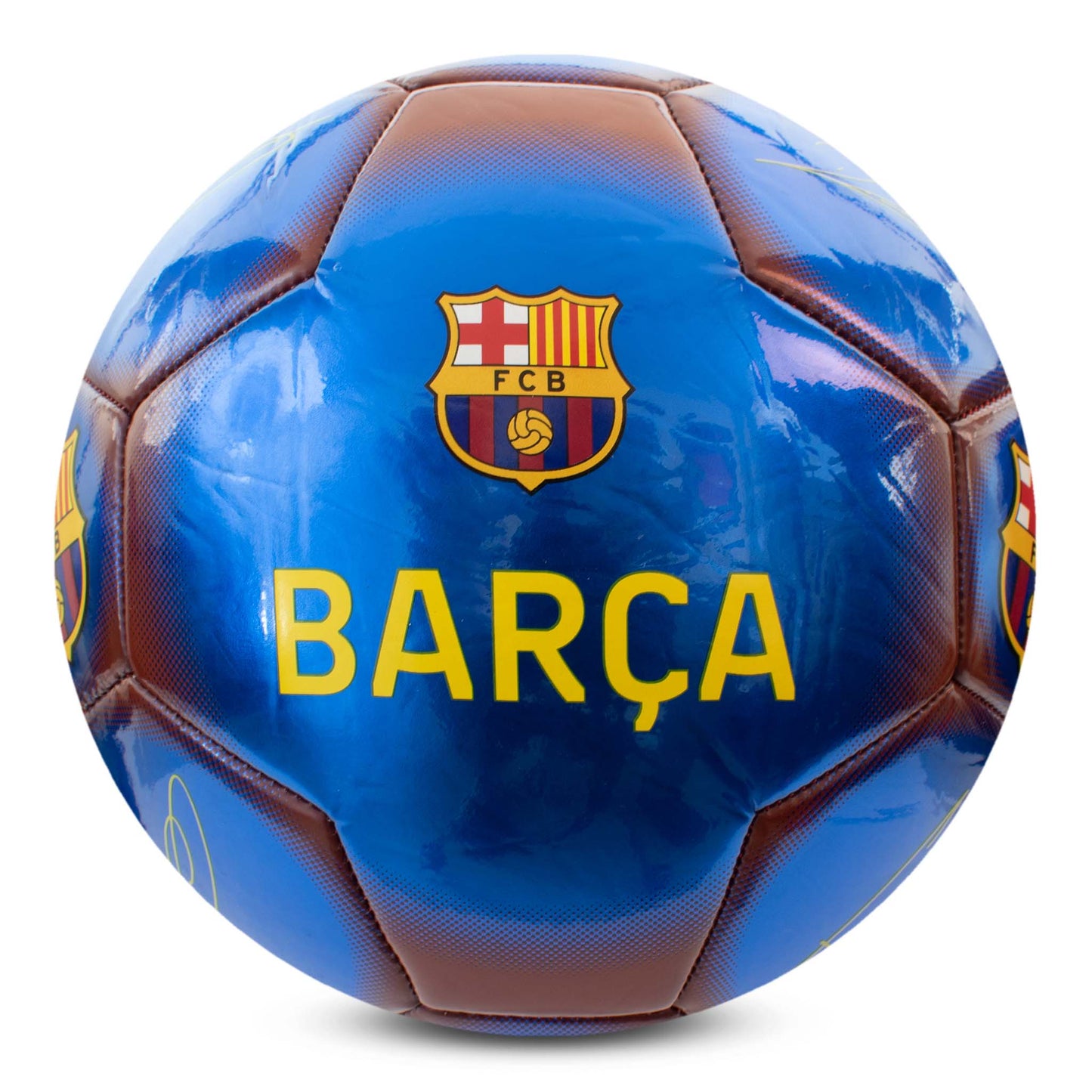 Barcelona Classic Metallic Signature Football