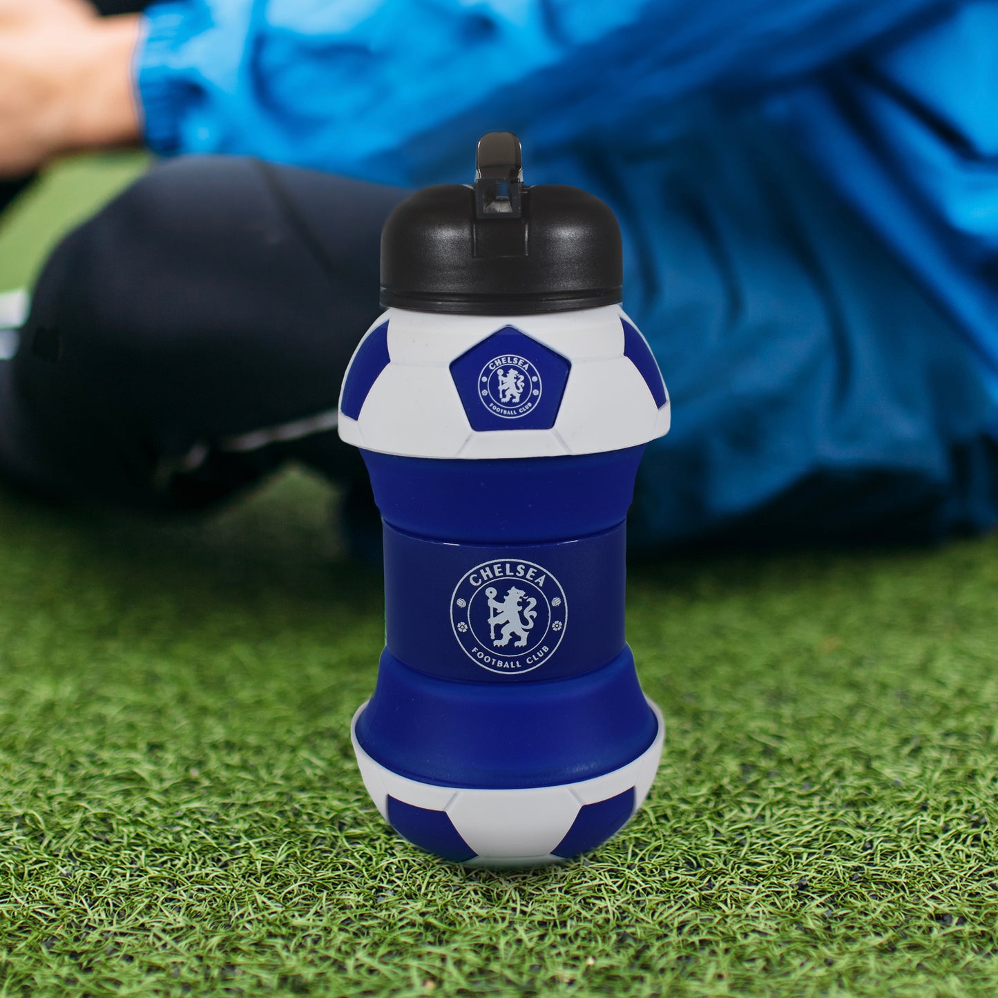 Hy-Pro Officially Licensed Chelsea F.C. Collapsible Water bottle – 500ml