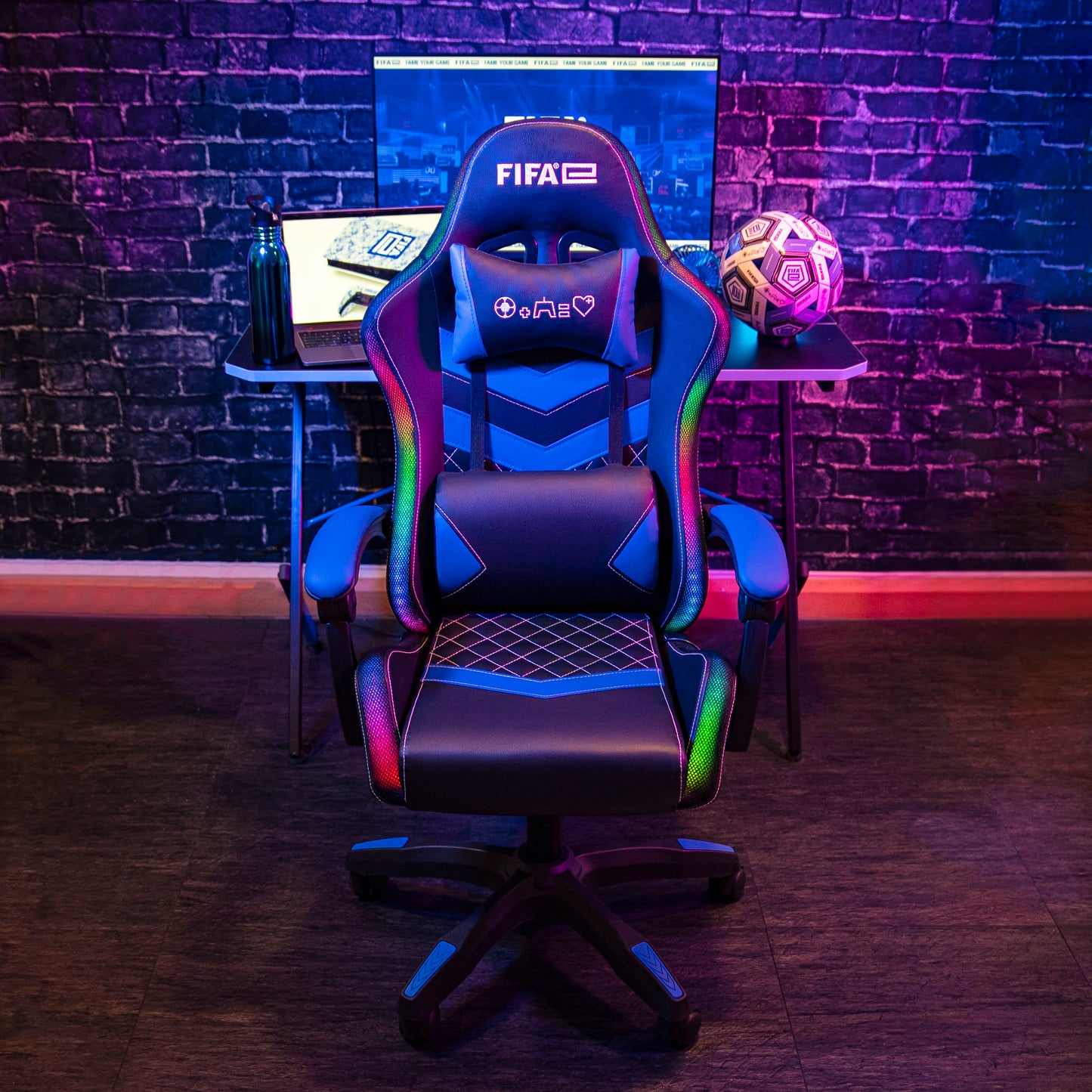 FIFAe Gaming Chair with RGB Lights