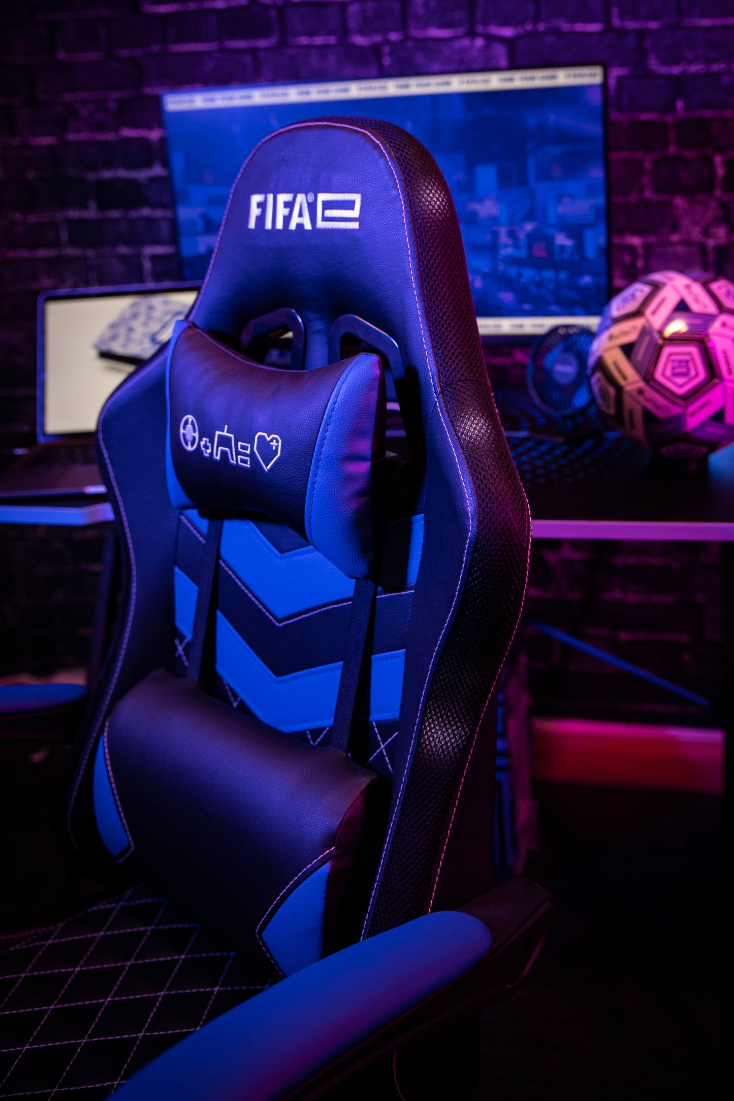 FIFAe Gaming Chair with RGB Lights