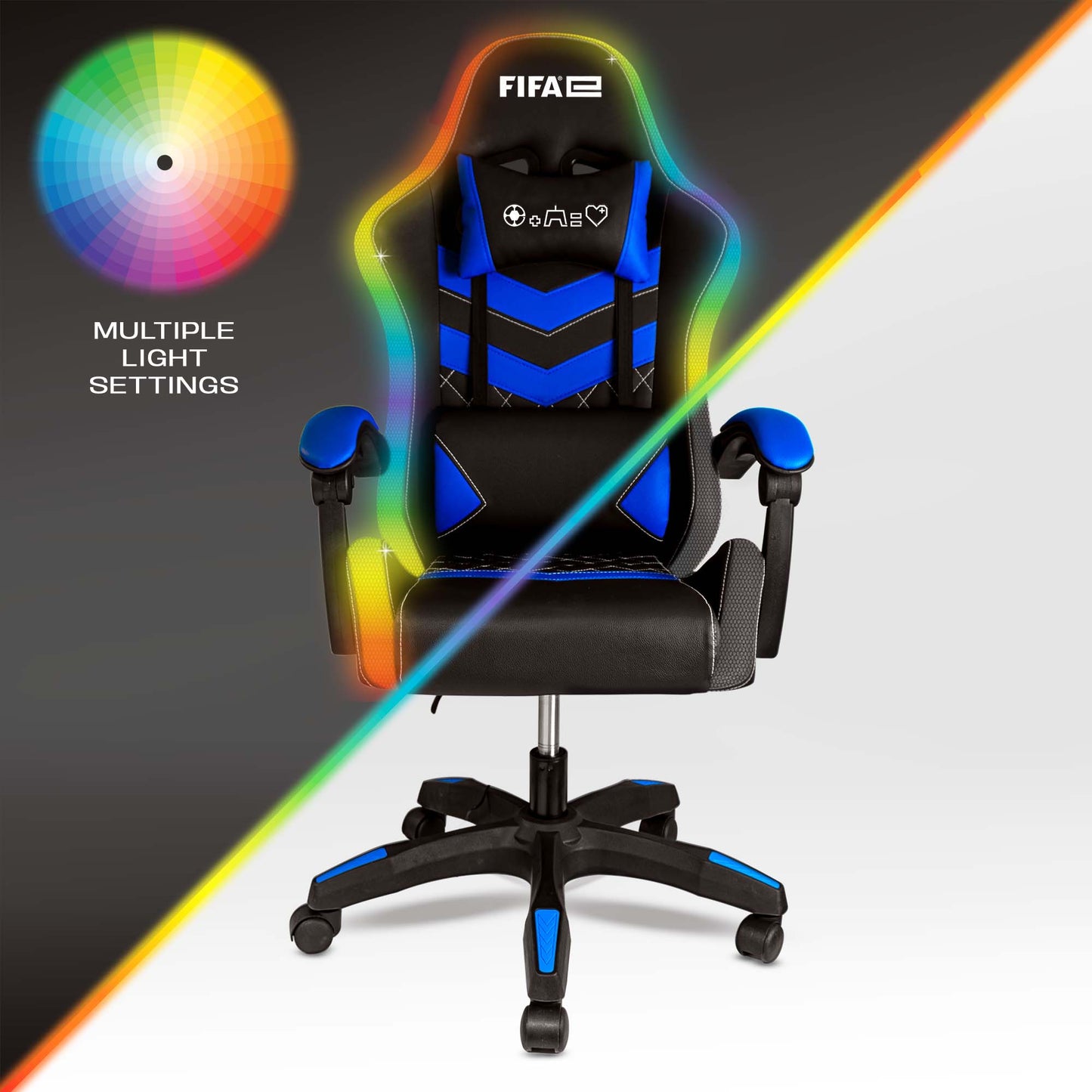 FIFAe Gaming Chair with RGB Lights