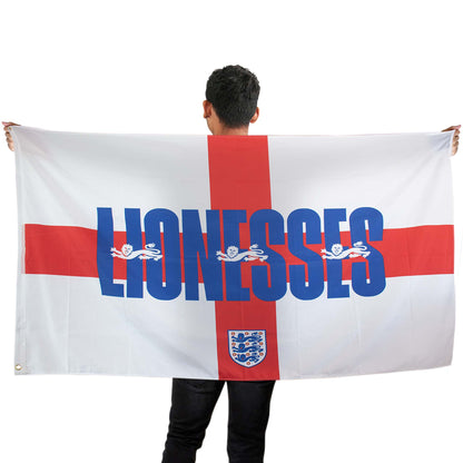 England Lionesses 5ft x 3ft Flag