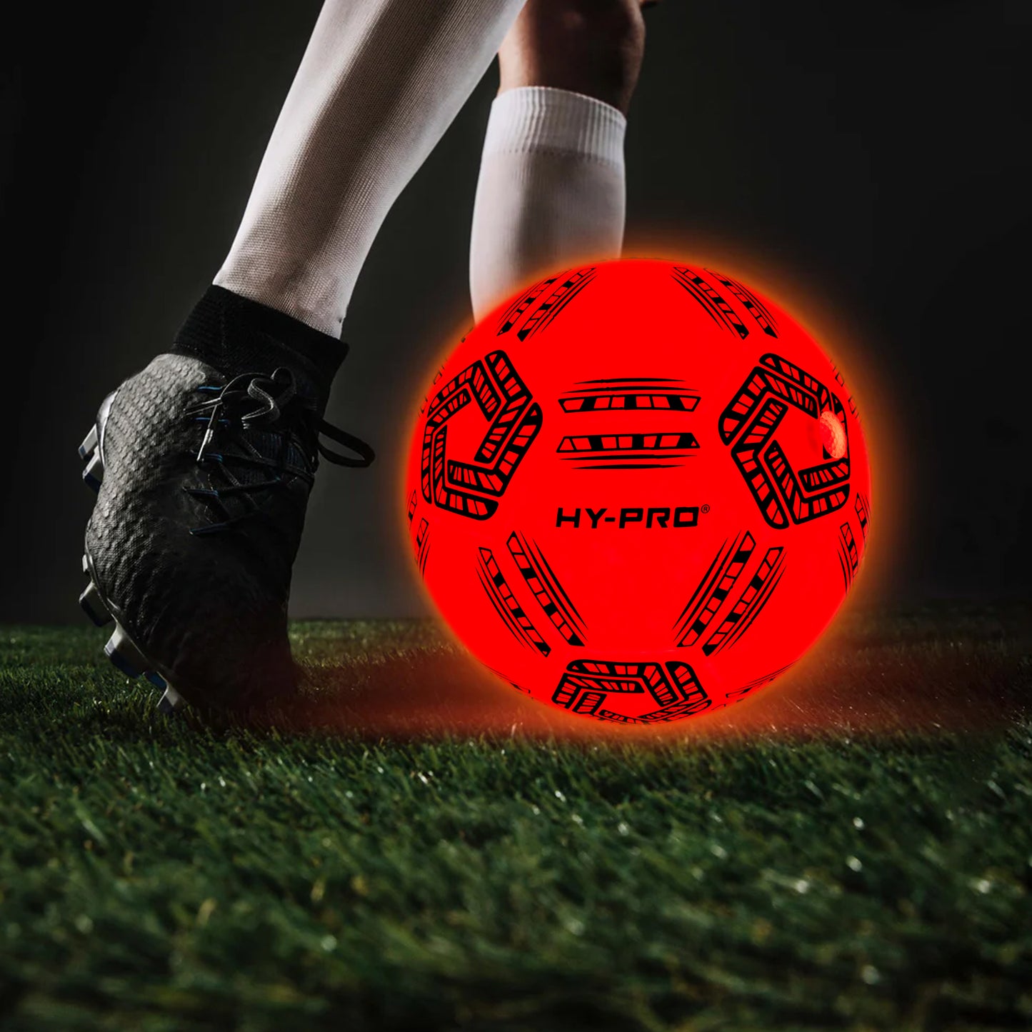 Hy-Pro Size 5 LED Football with pump