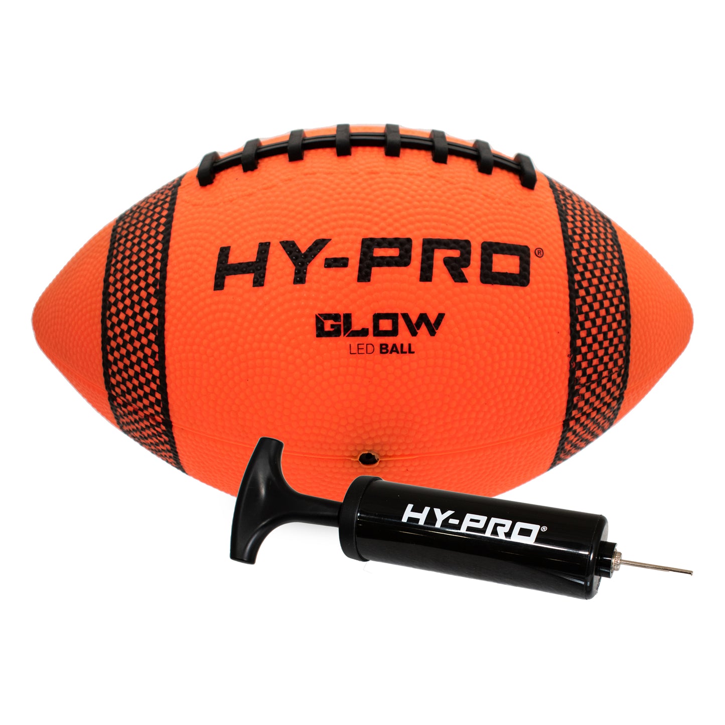 Hy-Pro LED American Football Ball with Pump - Size 6