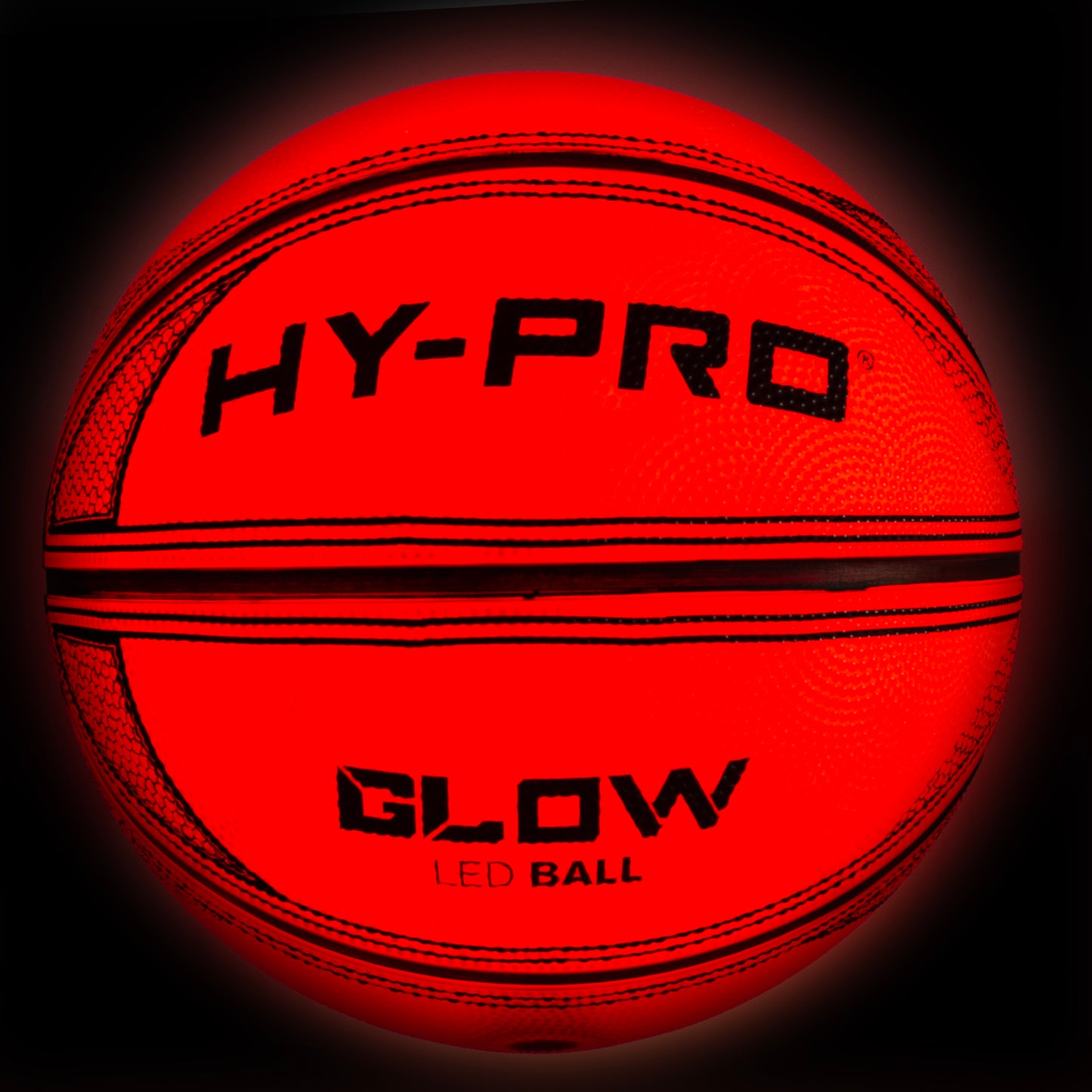 Hy-Pro Size 7 LED Basketball With Pump