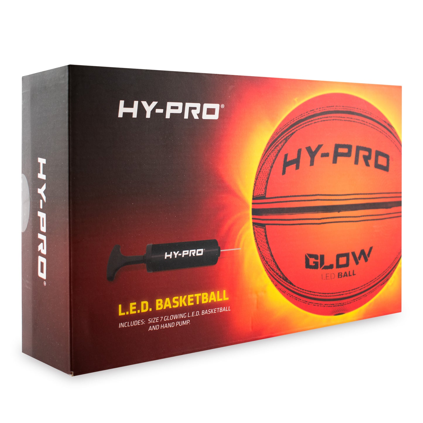 Hy-Pro Size 7 LED Basketball With Pump