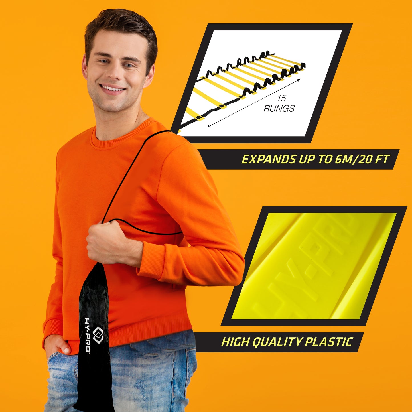 Hy-Pro 6m Agility Ladder