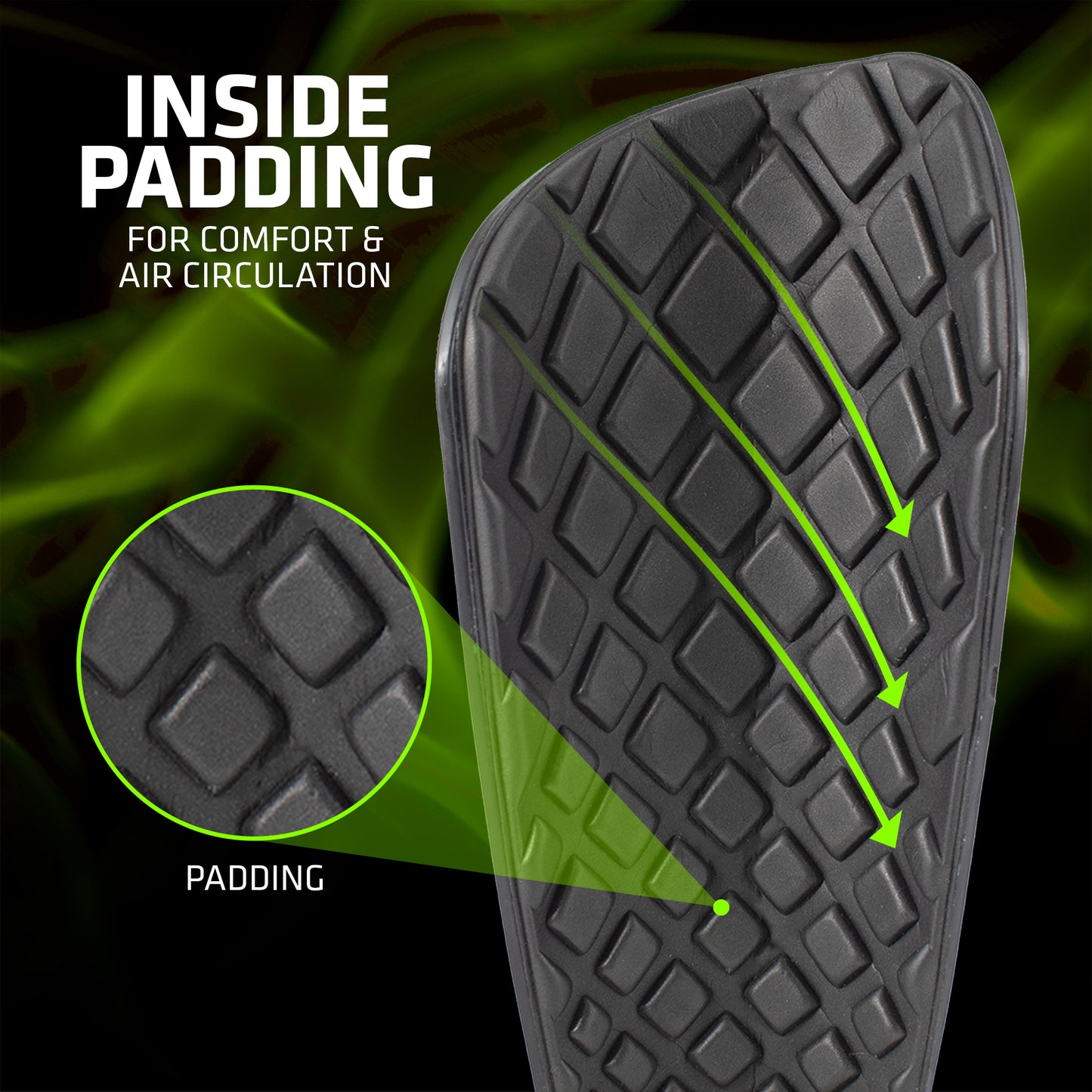 Hy-Pro Shin Guard & Sock - Medium