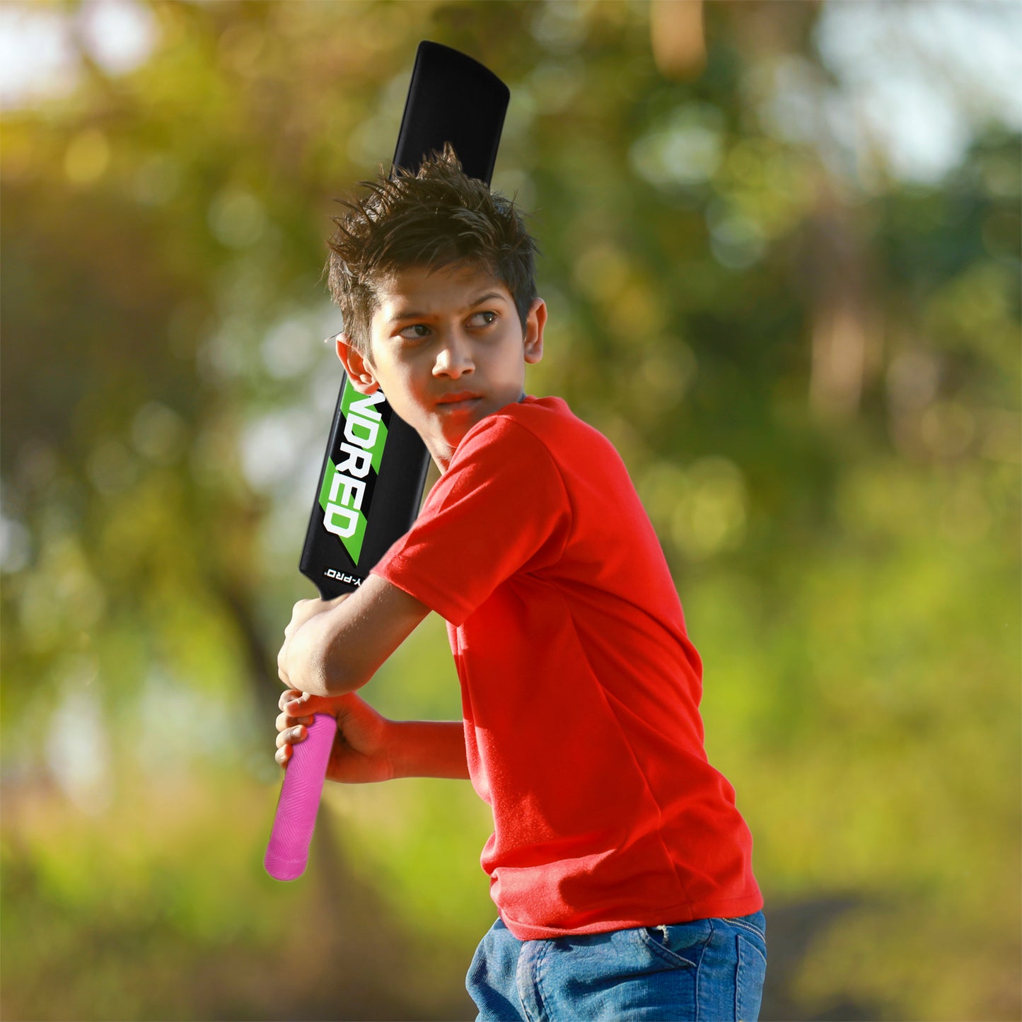 The Hundred Size 4 Jumbo Bat and Tennis Ball