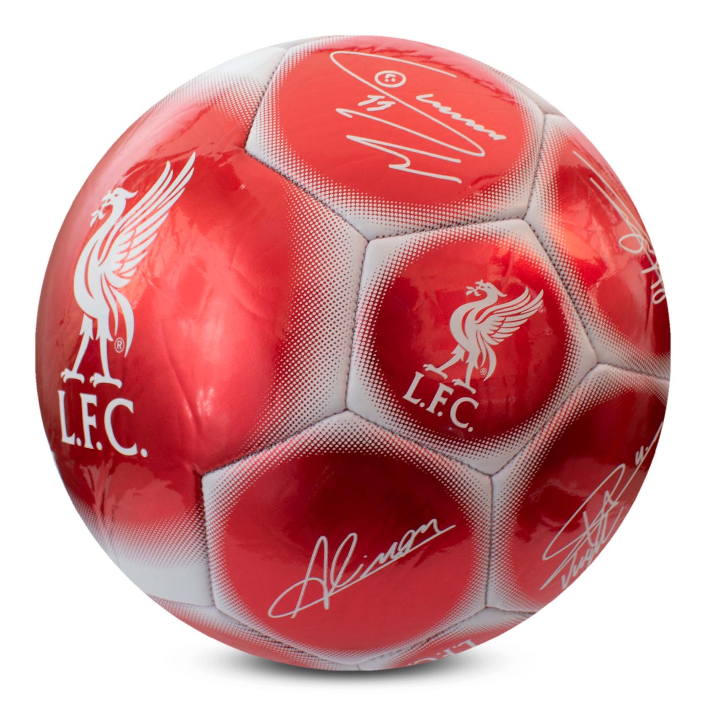 Liverpool Classic Metallic Signature Football