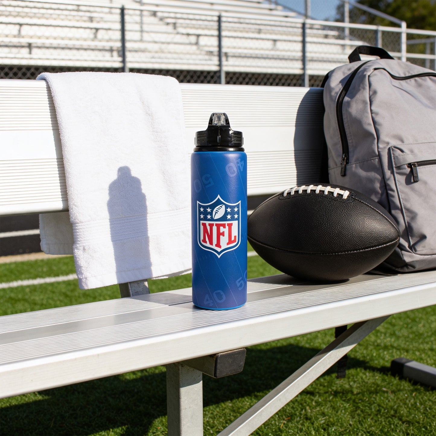 NFL 750ml Aluminium Water Bottle – American Football Water Bottle