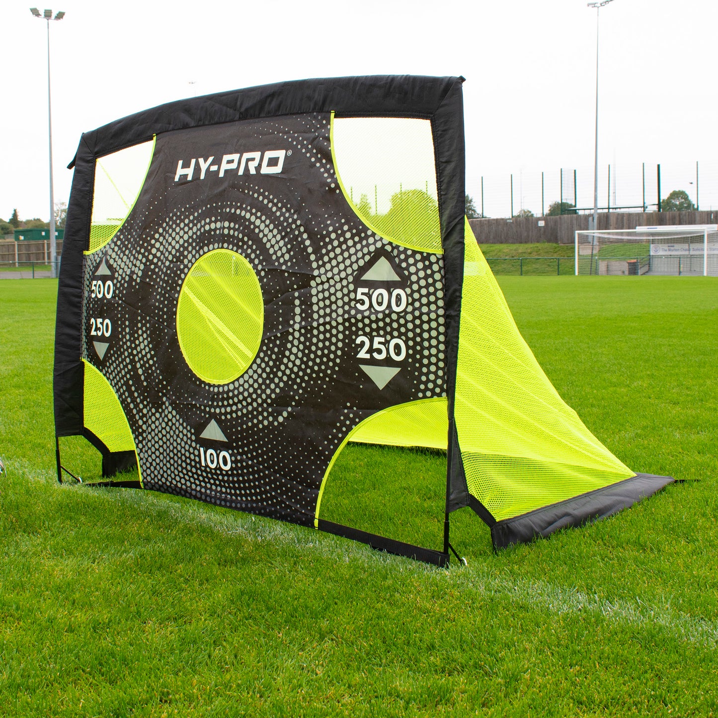Hy-Pro 4ft x 3ft 2-in-1 Target Pop Up Flexi Goal