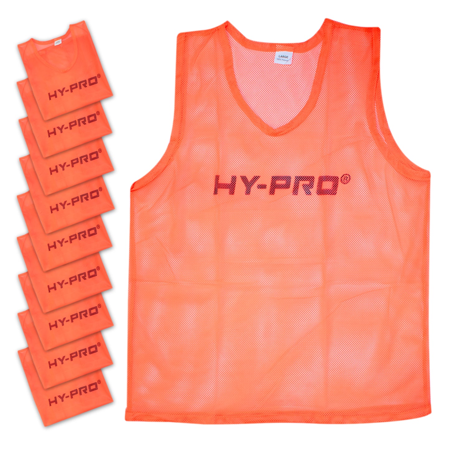Hy-Pro Training Bibs, Pack of 10
