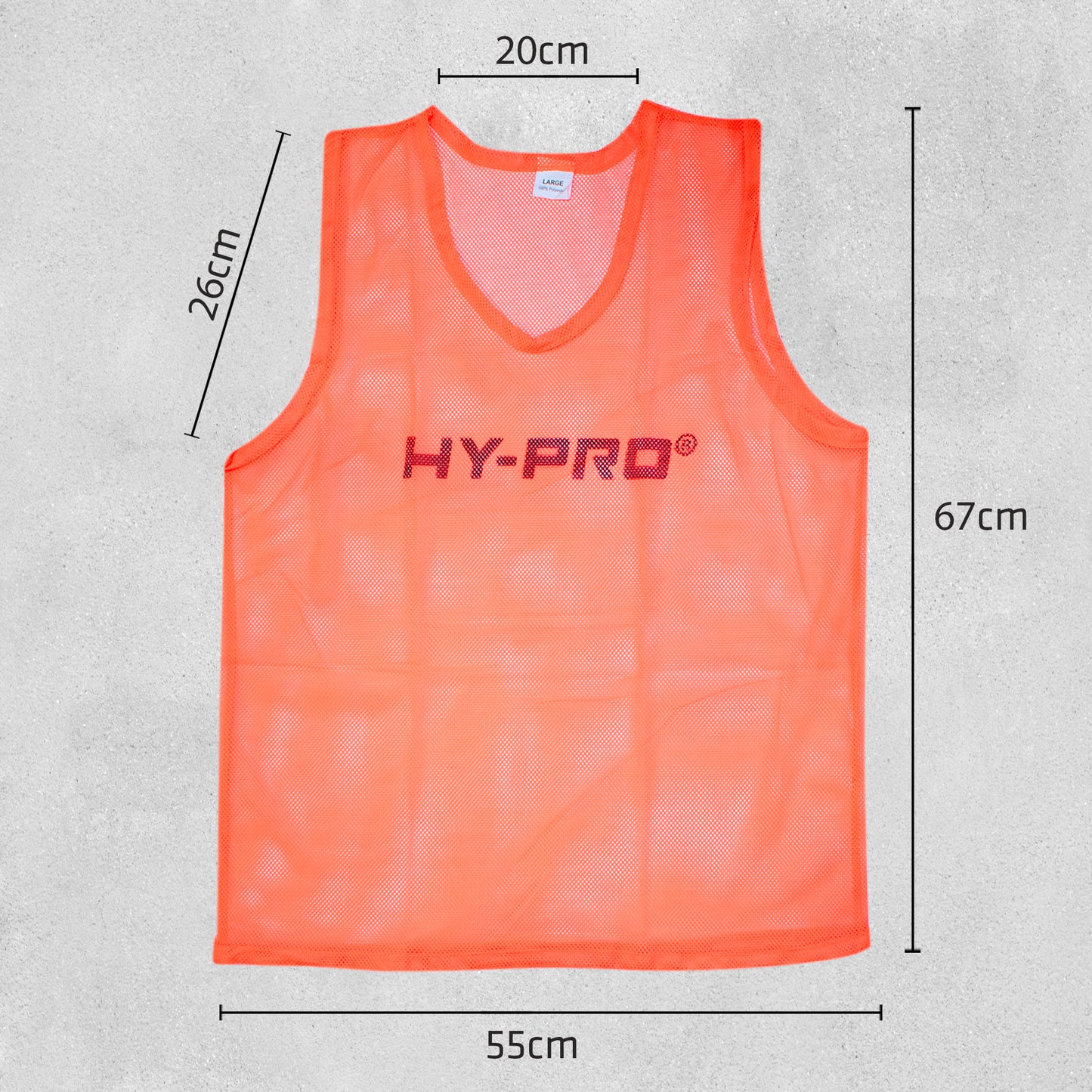 Hy-Pro Training Bibs, Pack of 10