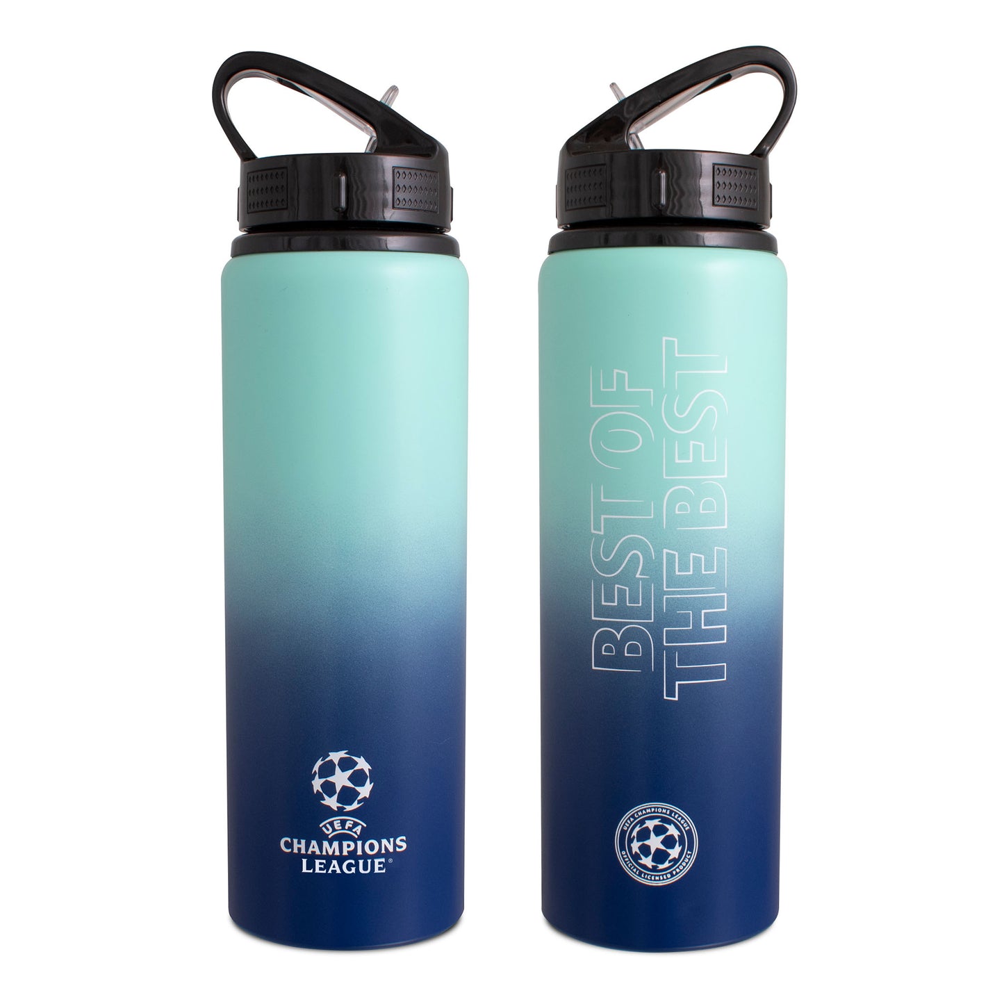 UEFA Champions League 750ml Aluminium Fade Water Bottle