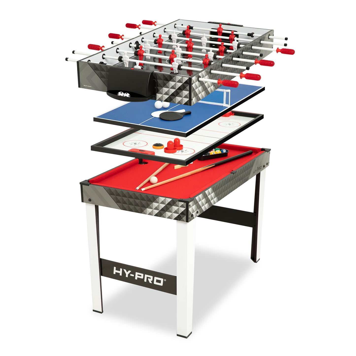 Hy-Pro 4 in 1 Games Table