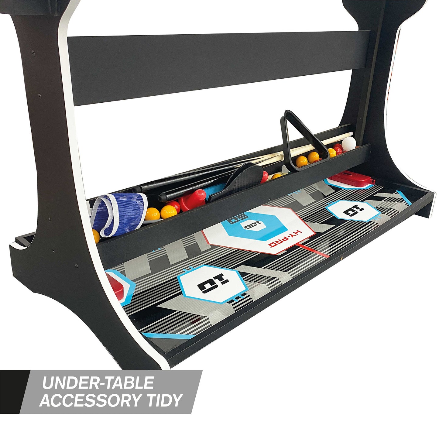 Hy-Pro 12 in 1 Metron Folding Multi Games Table
