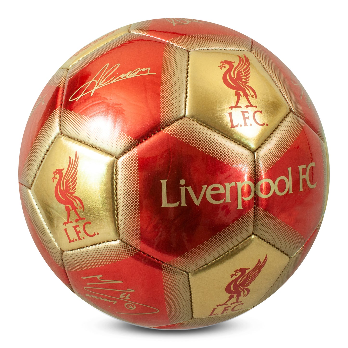 Liverpool Metallic Signature Football