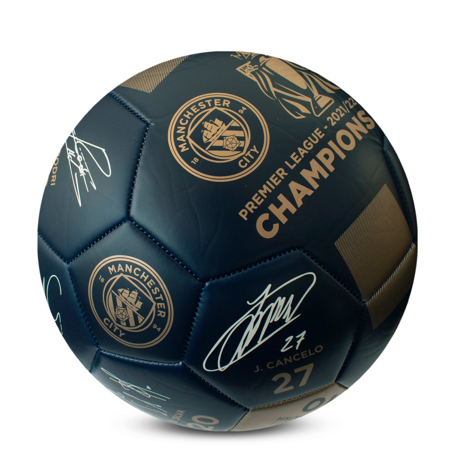 Manchester City 2021/22 EPL Champions Phantom Signature Football