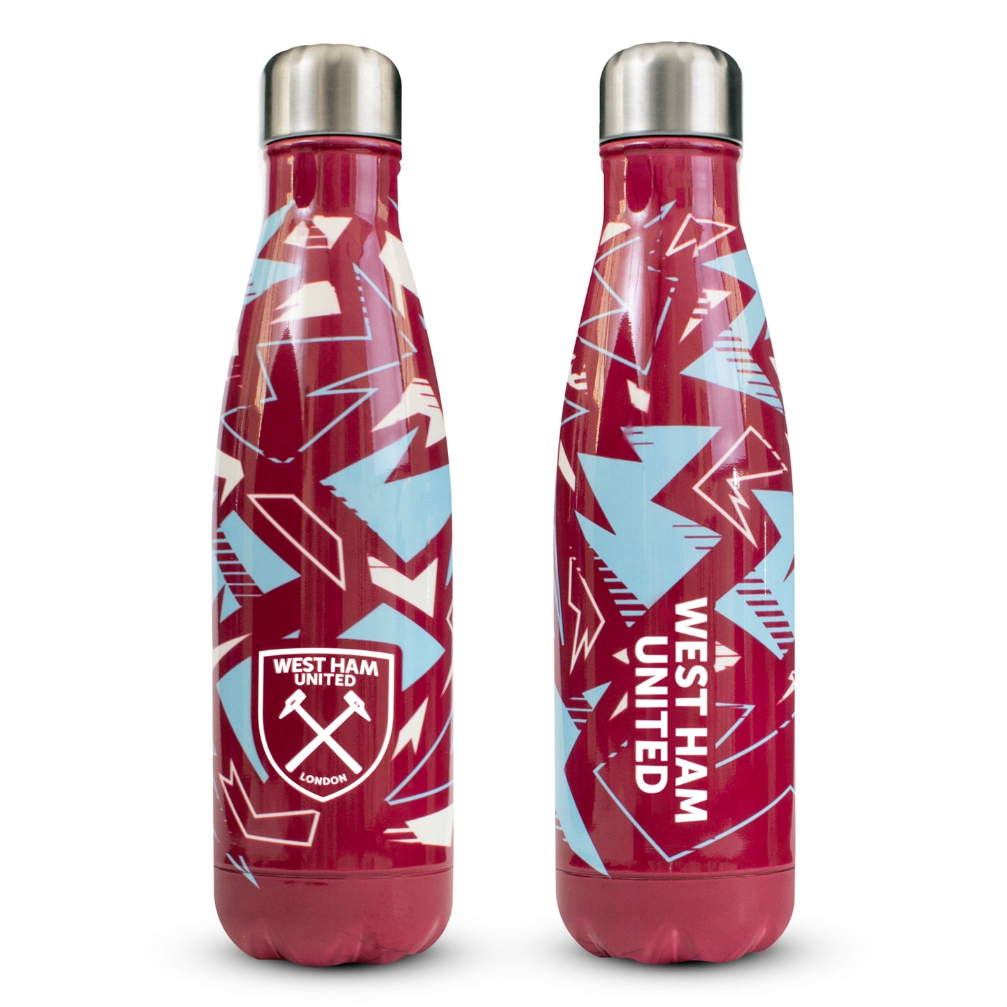 West Ham United 500ml Stainless Steel Thermal Water Bottle
