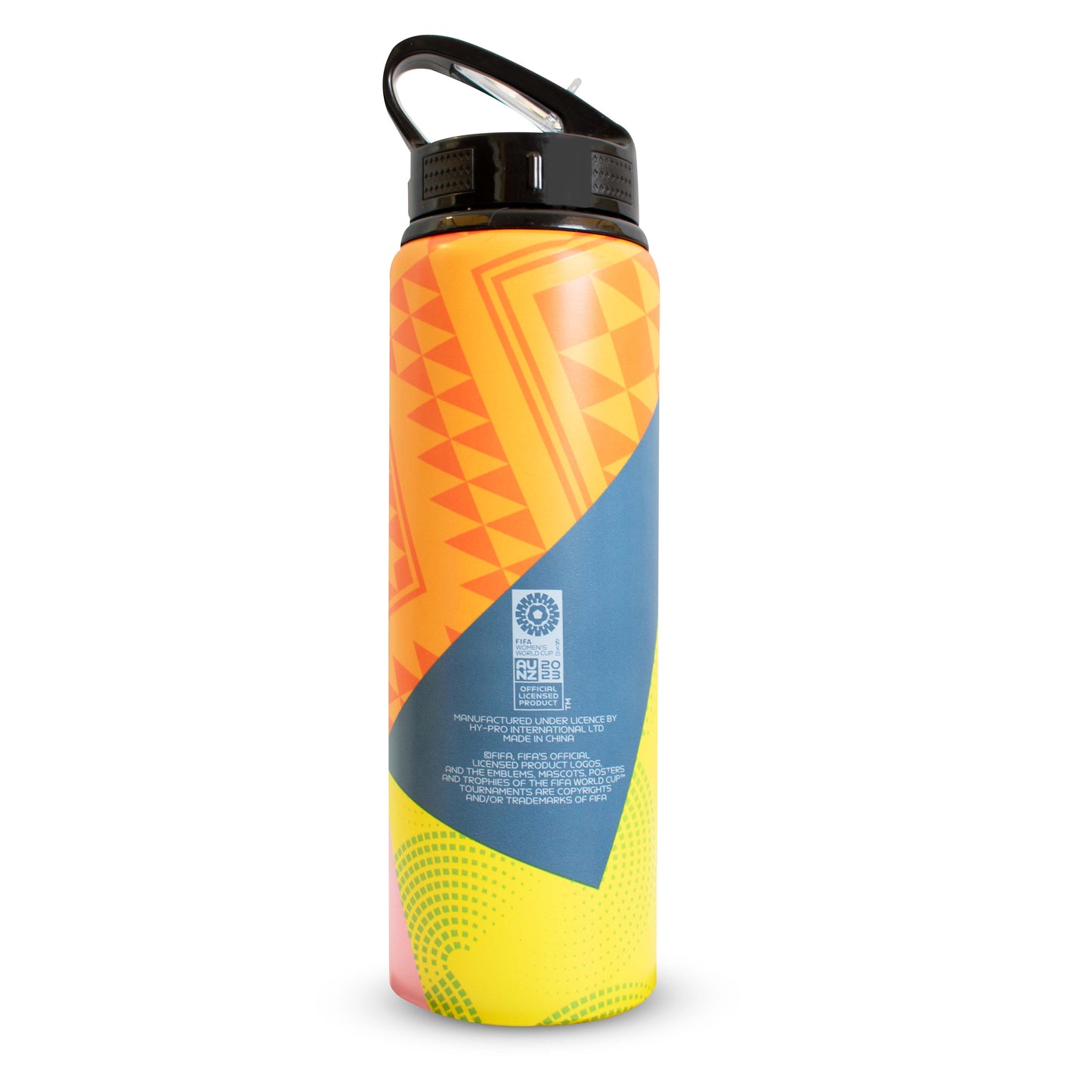 FIFA Women's World Cup 750ml Aluminium Sports Bottle with folding straw