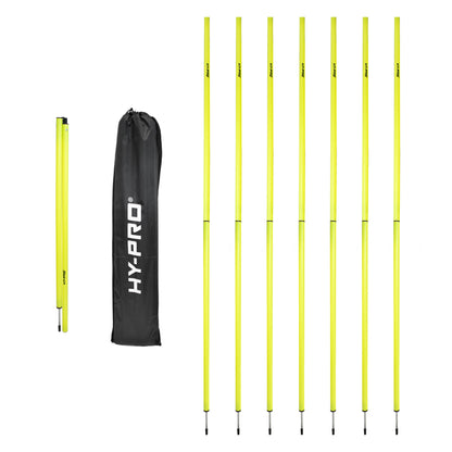Hy-Pro Collapsible Slalom Poles - 8 Pack