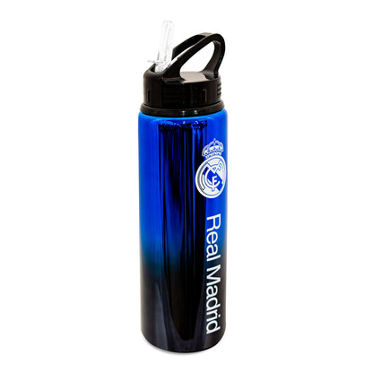 Hy-Pro Officially Licensed Real Madrid CF 750ml Aluminium UV Sports Water Bottle