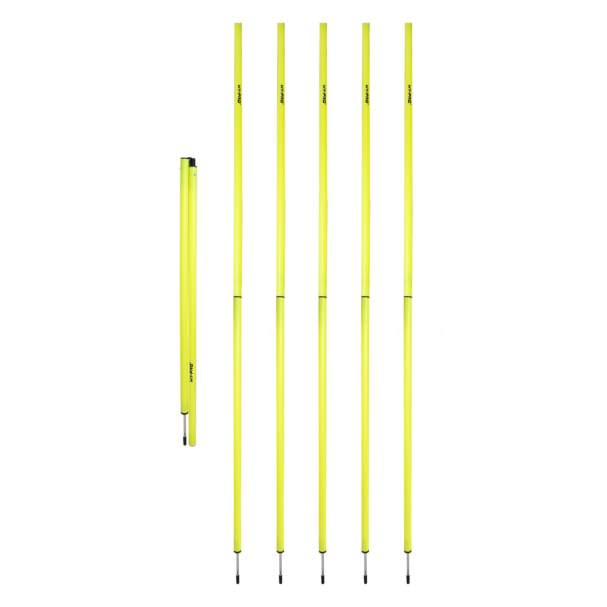 Hy-Pro Collapsible Slalom Poles - 6 Pack