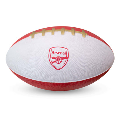 Arsenal F.C. Mini Foam American Football on a white background