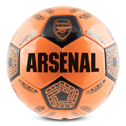 Arsenal Light Up LED Football Size 5 with Impact-Activated Lights on a white background
