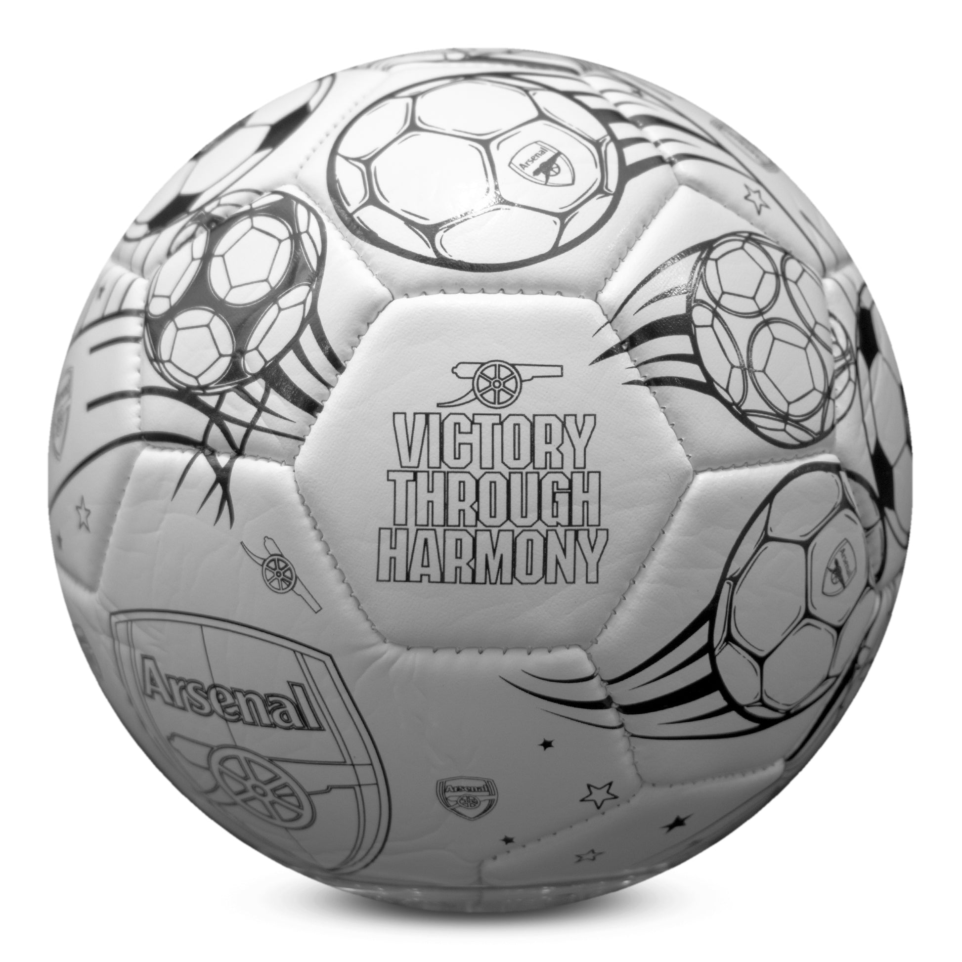 Arsenal Mini Colour In Customisable Football – Hy-Pro Sports