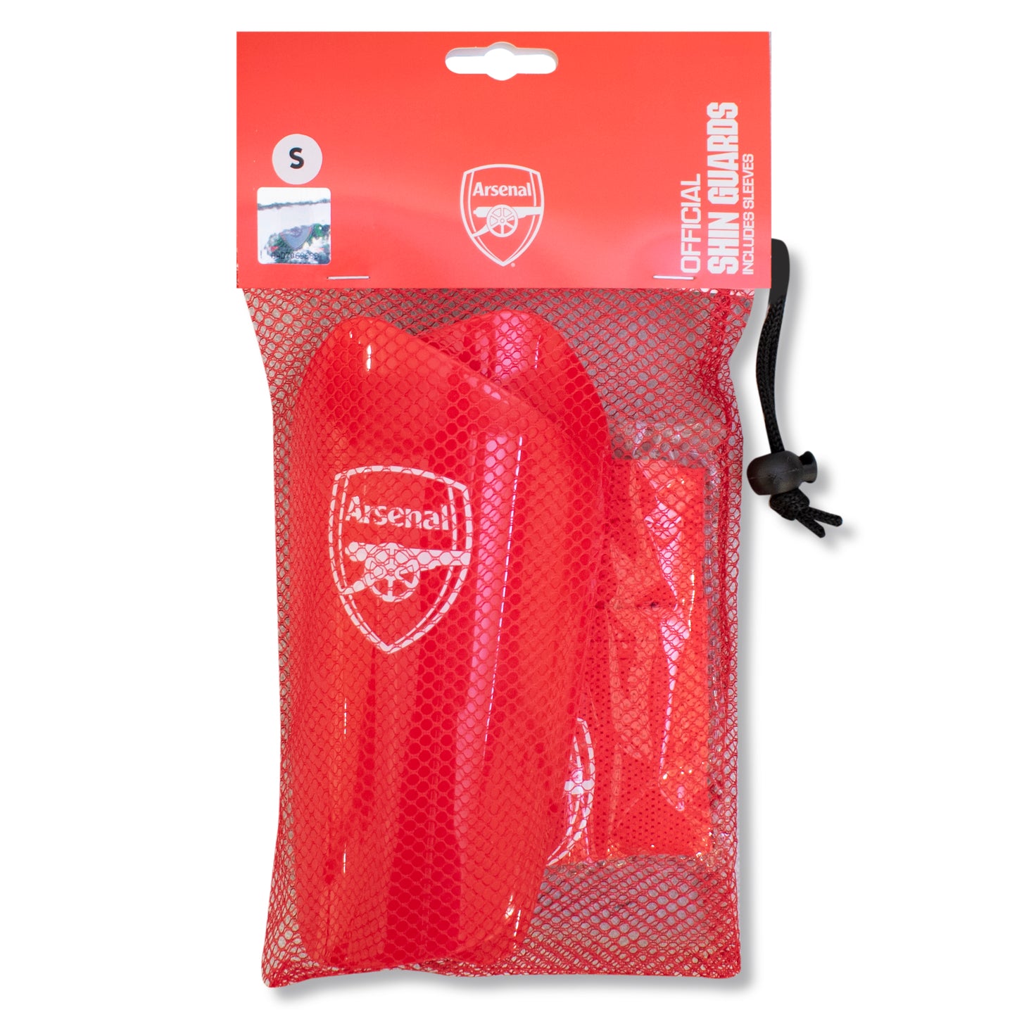 Arsenal Shin Pad With Sock Sleeve, Junior