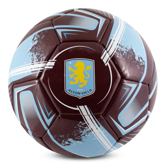 Hy-Pro Officially Licensed Aston Villa F.C. Football, Size 5, Turbine Design