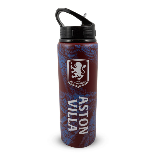 Hy-Pro Officially Licensed Aston Villa 750ml Aluminium Water Bottle 3D Print