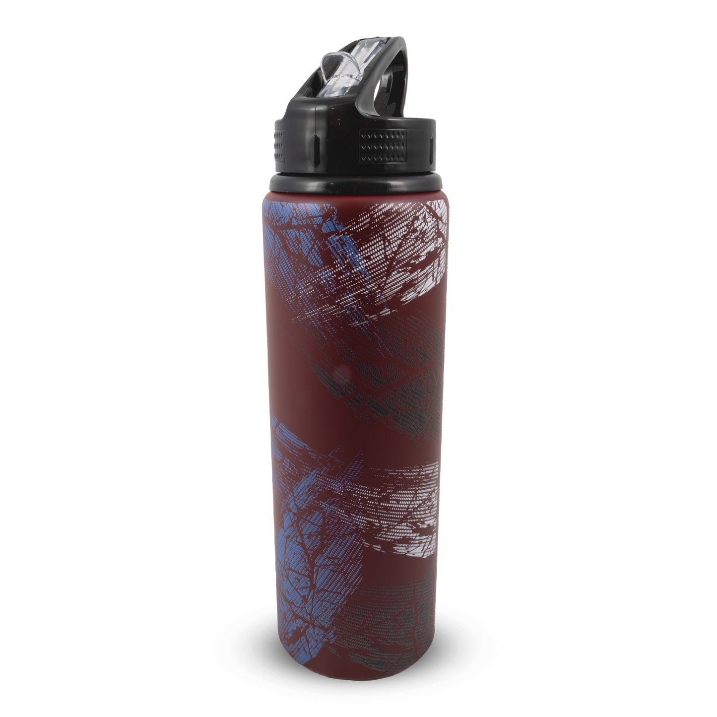 Hy-Pro Official Aston Villa water bottle in burgundy with Aston villa rest on a white background