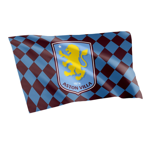Hy-Pro Official Aston Villa F.C. Flag 5ft x 3ft