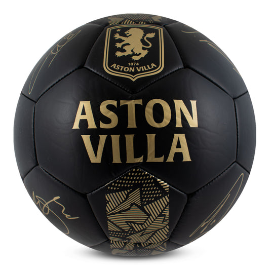 HY-PRO Aston Villa F.C. Size 1 Phantom Football – Official Mini Training Ball with Club Crest – Durable PVC Design, Ideal Gift for Villa Fans & Collectors