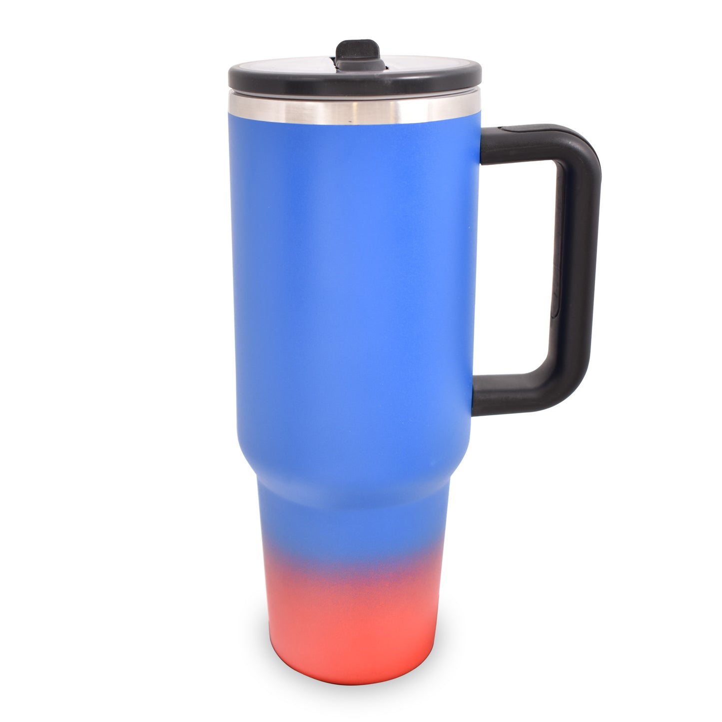Hy-Pro Officially Licensed Barcelona 40oz/1.18 L Thermal Flask & Handle - Metal Water Bottle with Straw