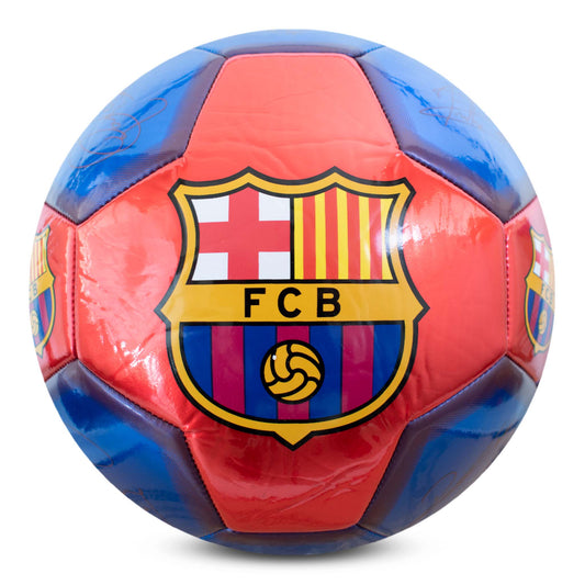 Barcelona Metallic Signature Football
