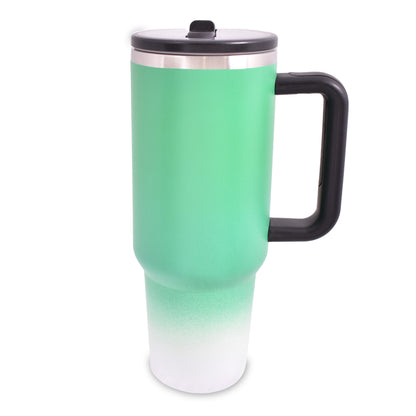 Hy-Pro Officially Licensed Celtic 40oz/1.18 L Thermal Flask & Handle - Metal Water Bottle with Straw