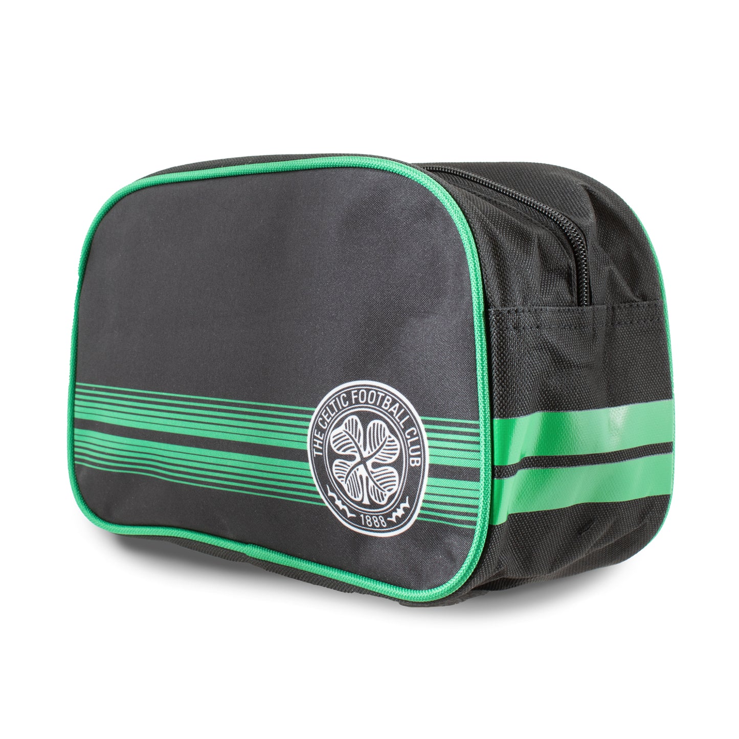 Hy-Pro Officially Licensed Celtic Matchday Bag - Compact Travel Bag (23x16.5x10cm) - Sports Gear for Essential Items With Stylish Black Design
