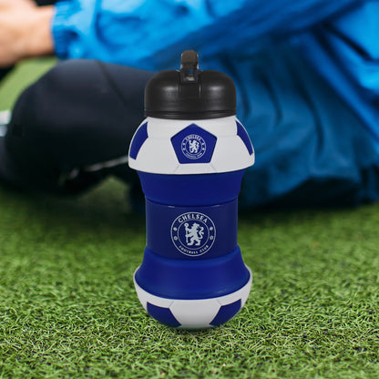 Hy-Pro Officially Licensed Chelsea F.C. Collapsible Water bottle – 500ml