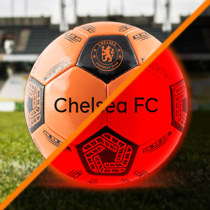 Chelsea Light Up LED Football Size 5 with Impact-Activated Lights