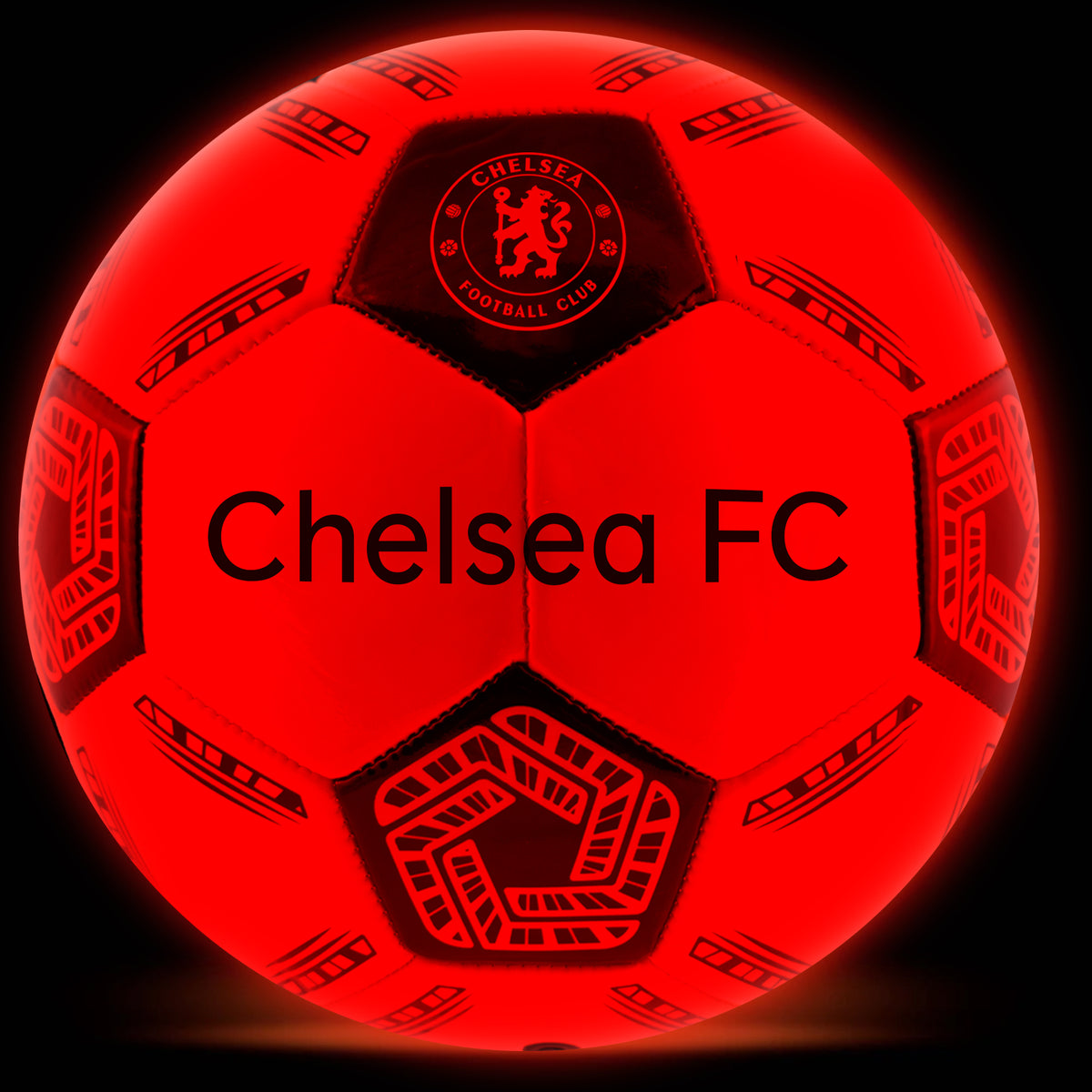 Chelsea Light Up LED Football Size 5 with Impact-Activated Lights
