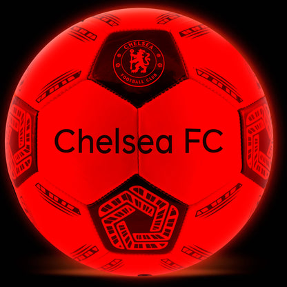 Chelsea Light Up LED Football Size 5 with Impact-Activated Lights