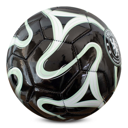 Chelsea F.C Cosmos Size 1 Football - Black