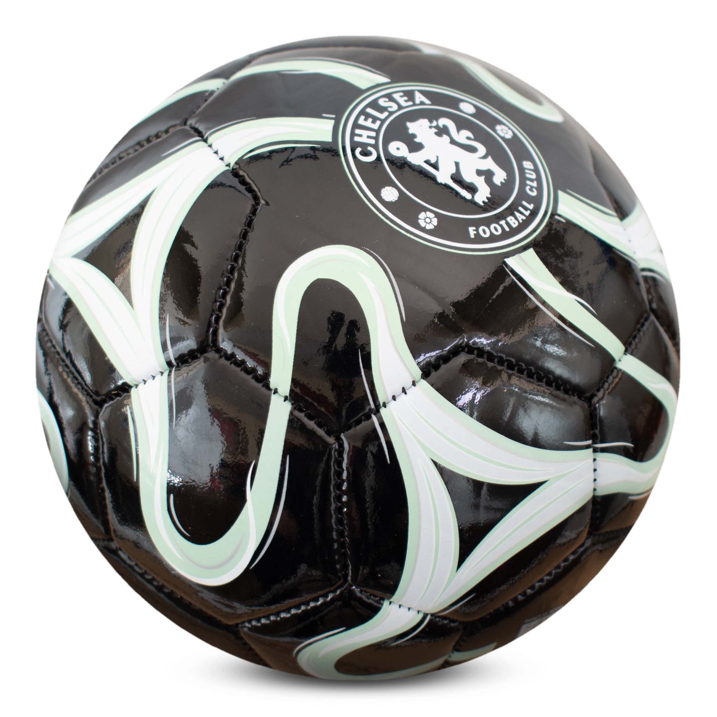 Chelsea F.C Cosmos Size 1 Football - Black