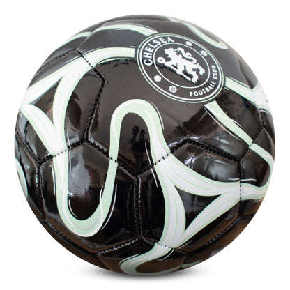 Chelsea F.C Cosmos Size 1 Football - Black